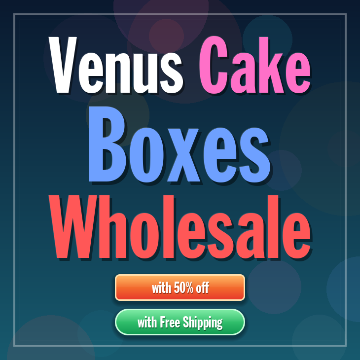 Venus cake boxes