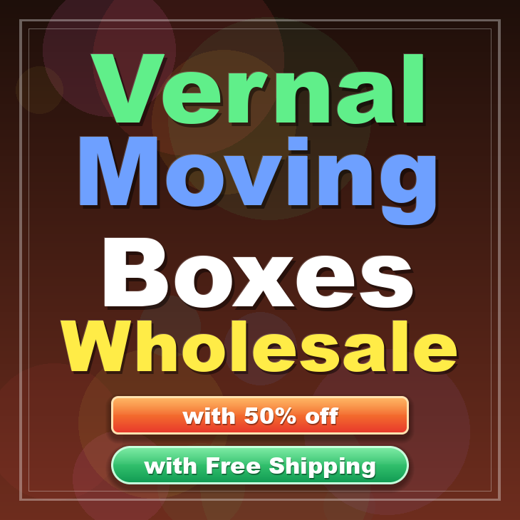 Vernal moving boxes