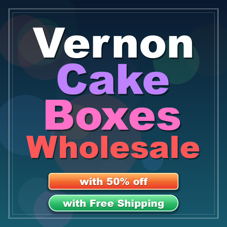 Vernon cake boxes