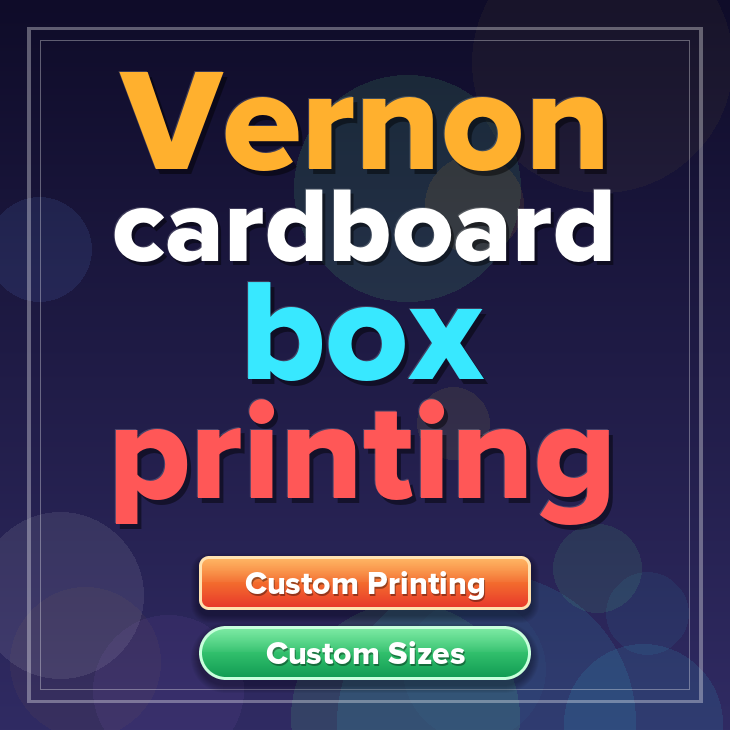 Vernon cardboard box printing