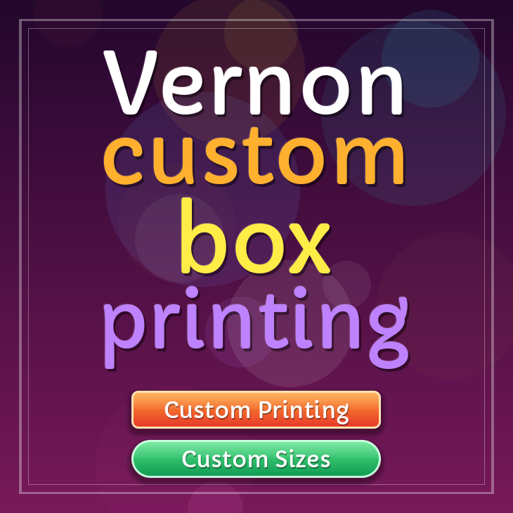 Vernon custom box printing