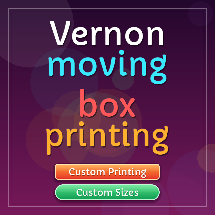 Vernon moving box printing