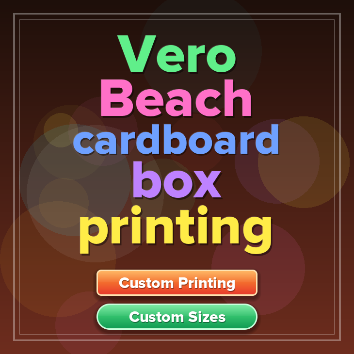 Vero Beach cardboard box printing