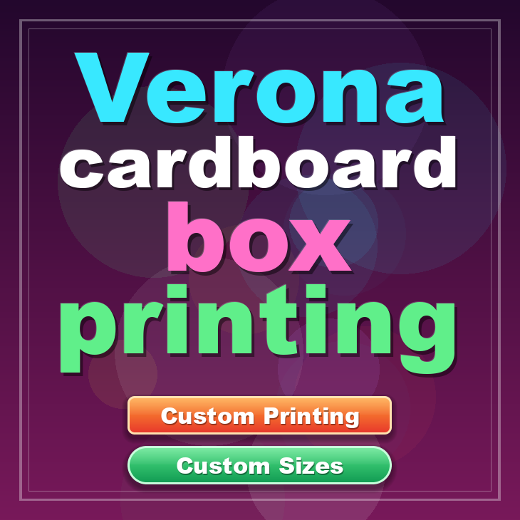 Verona cardboard box printing