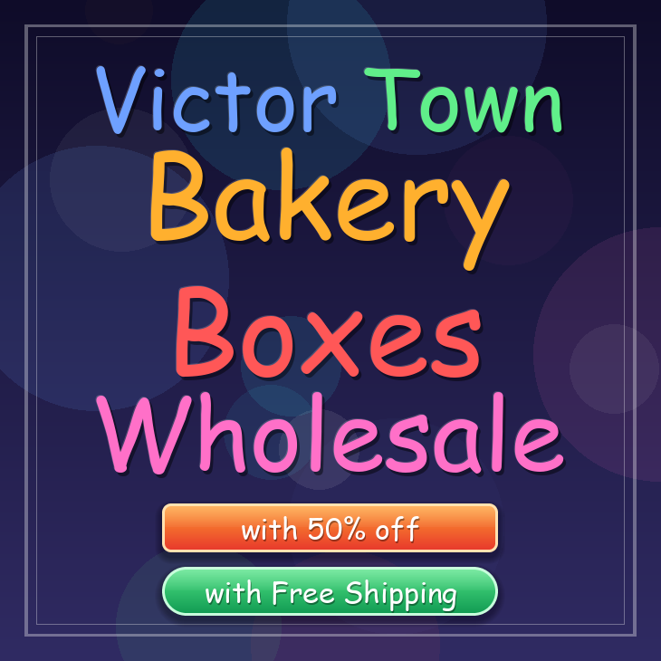 Victor Town bakery boxes