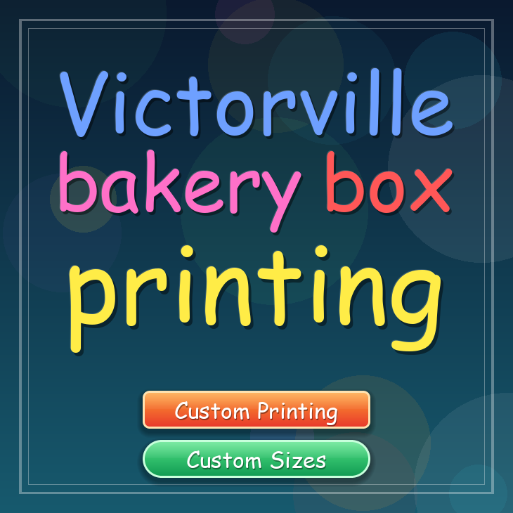 Victorville bakery box printing
