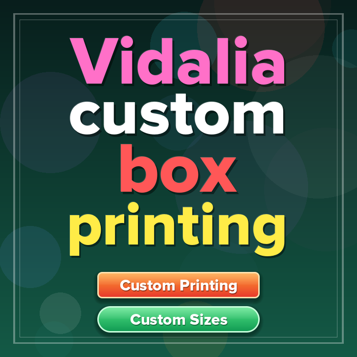 Vidalia custom box printing