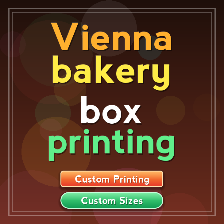 Vienna bakery box printing
