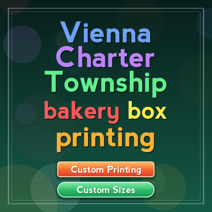 Vienna Charter Township bakery box printing