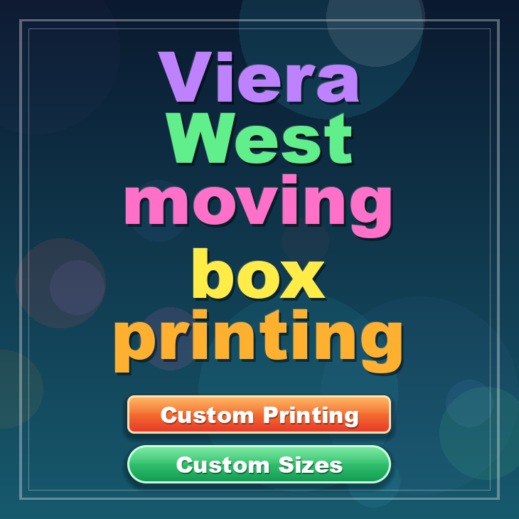 Viera West moving box printing