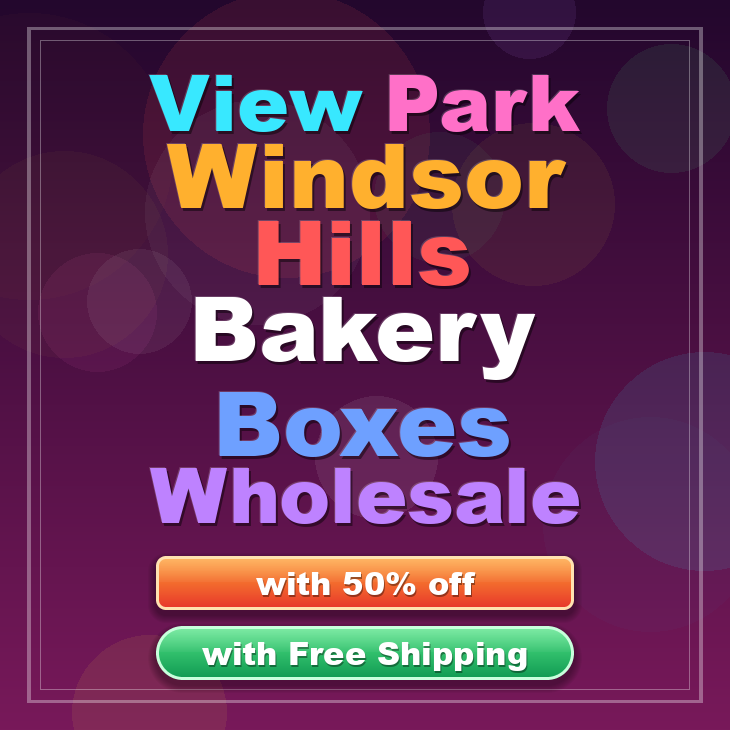 View Park Windsor Hills bakery boxes