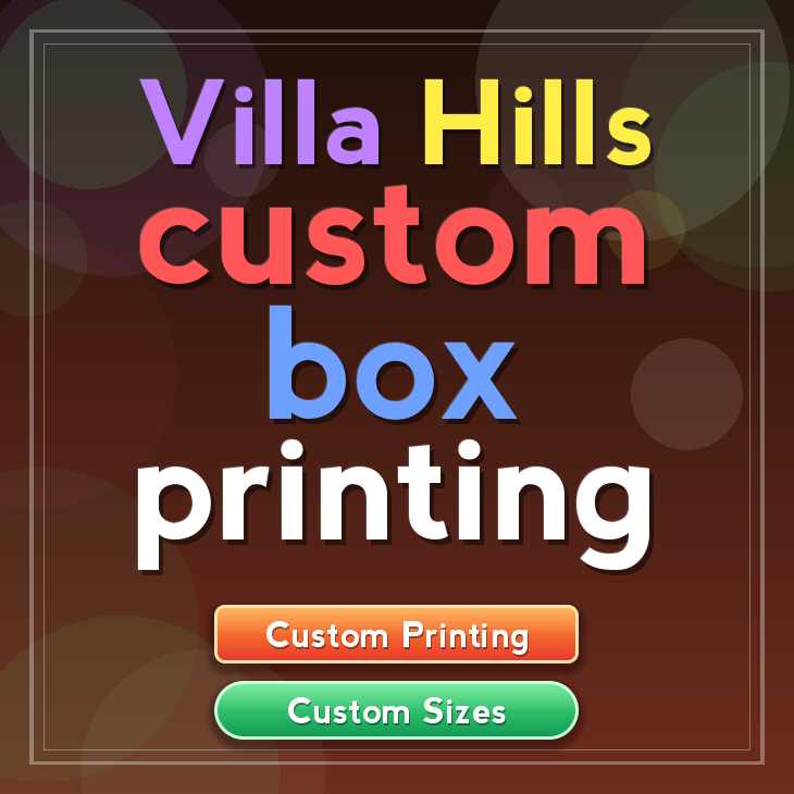 Villa Hills custom box printing