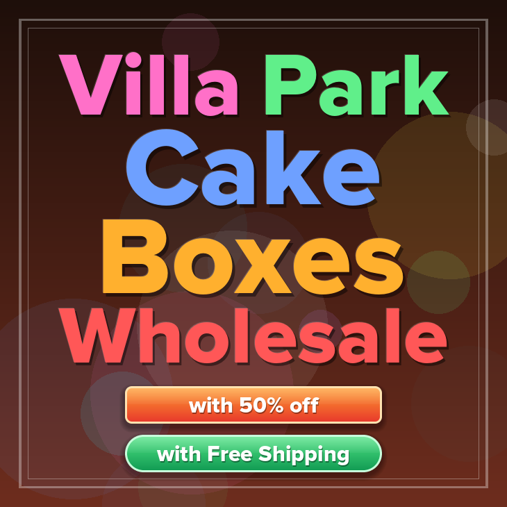Villa Park cake boxes