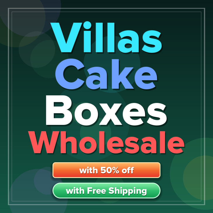 Villas cake boxes