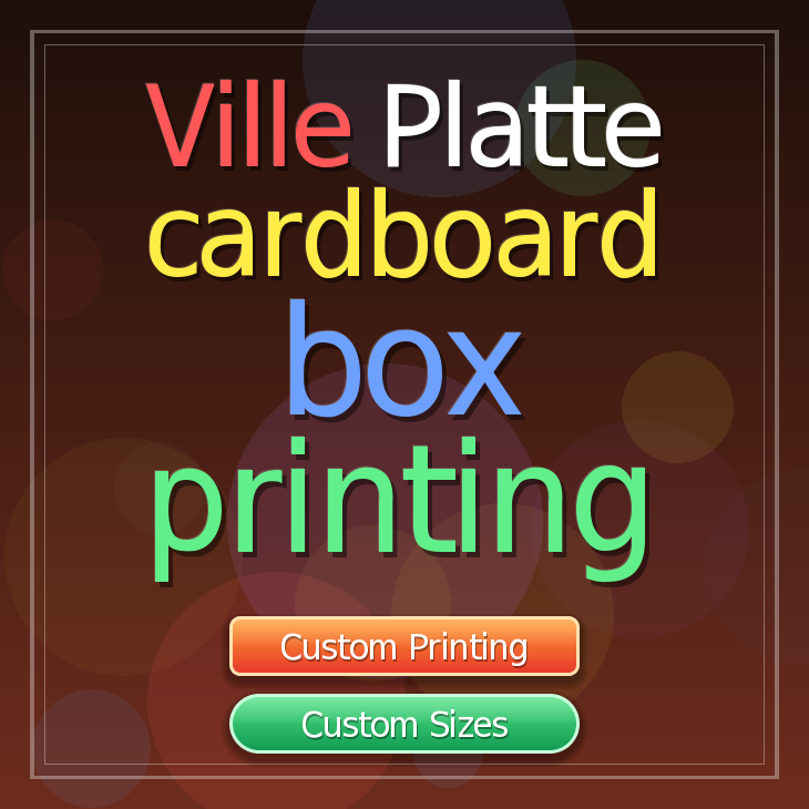Ville Platte cardboard box printing