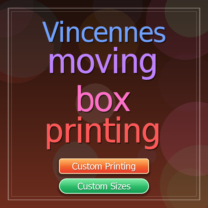 Vincennes moving box printing