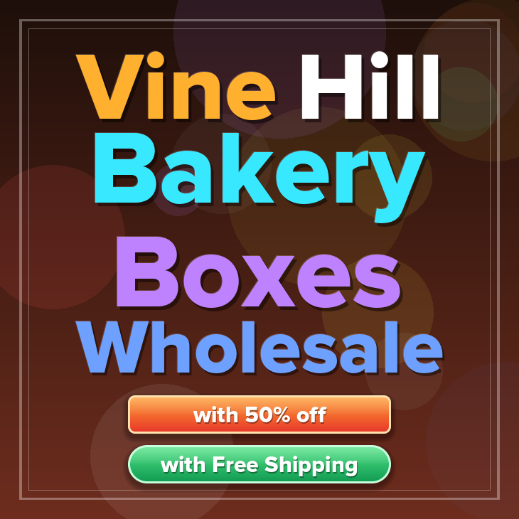 Vine Hill bakery boxes