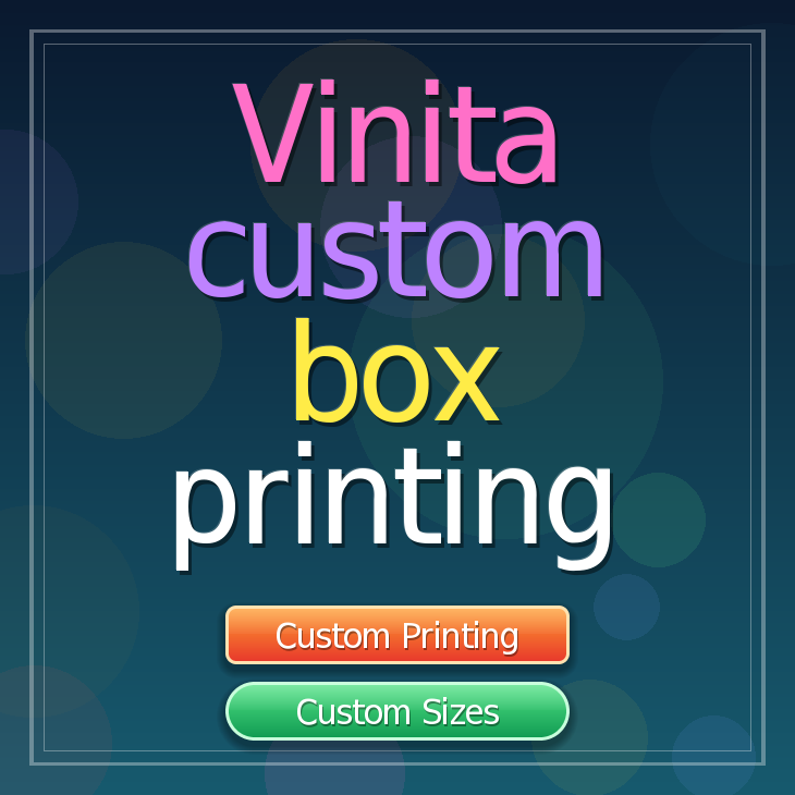 Vinita custom box printing