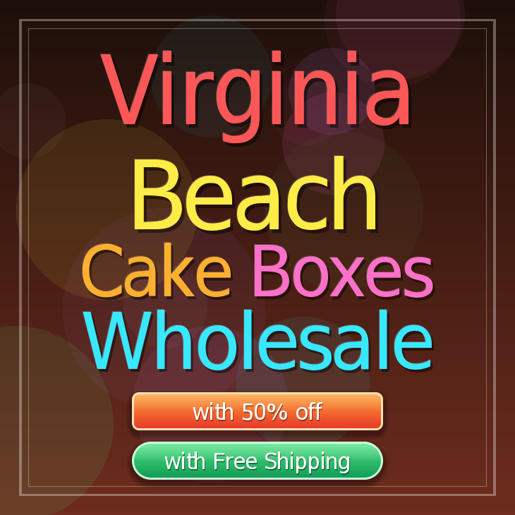 Virginia Beach cake boxes