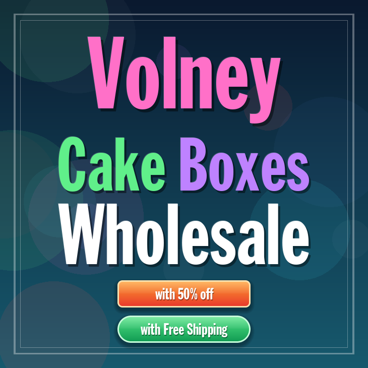 Volney cake boxes