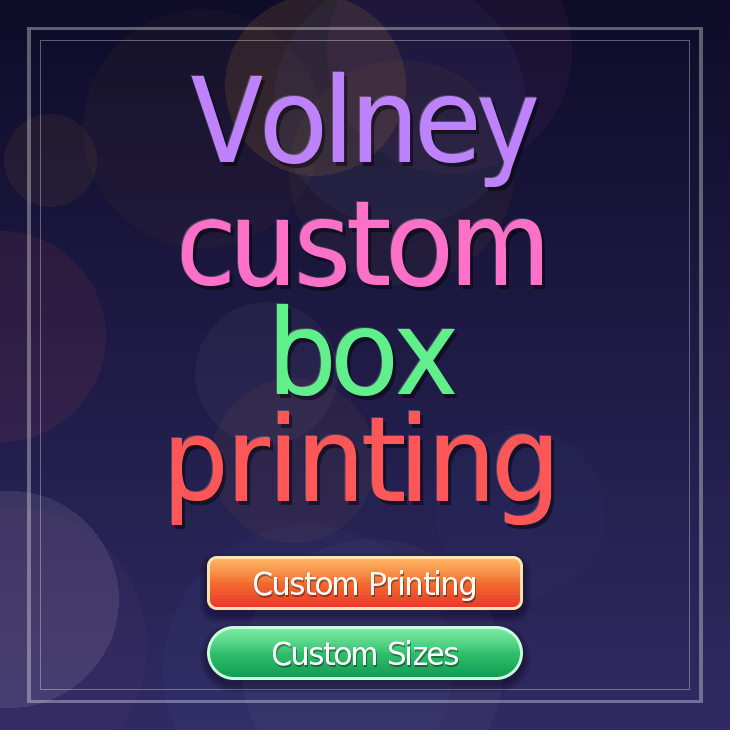 Volney custom box printing