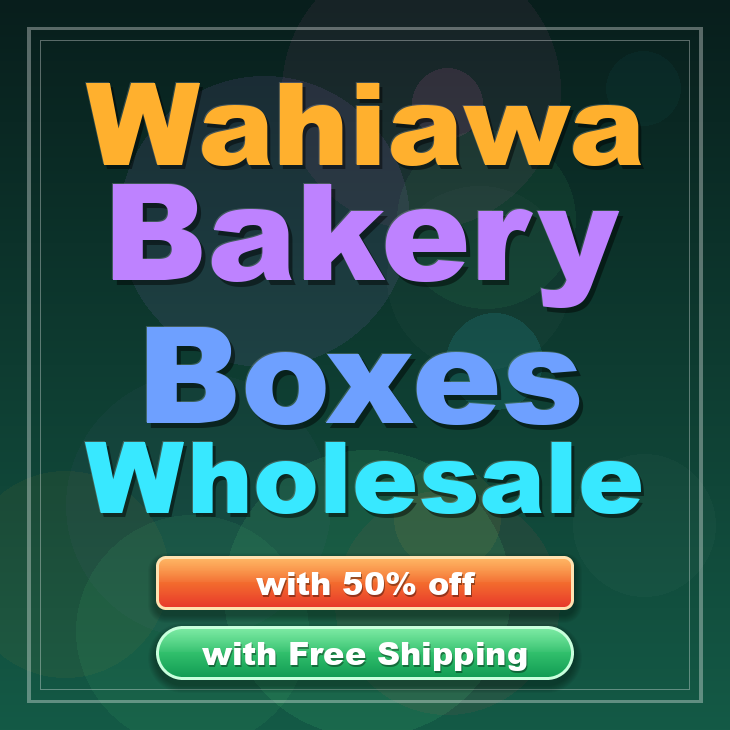 Wahiawa bakery boxes