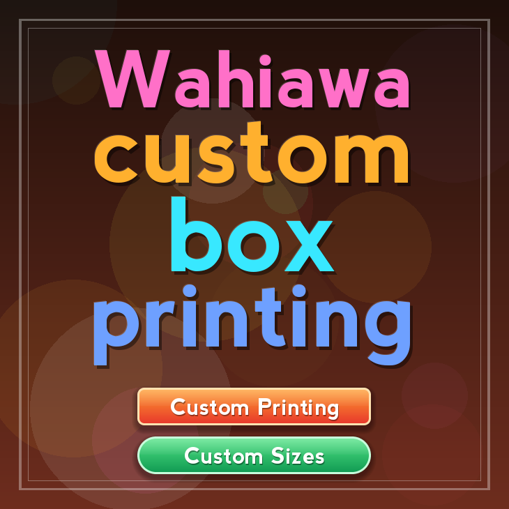 Wahiawa custom box printing