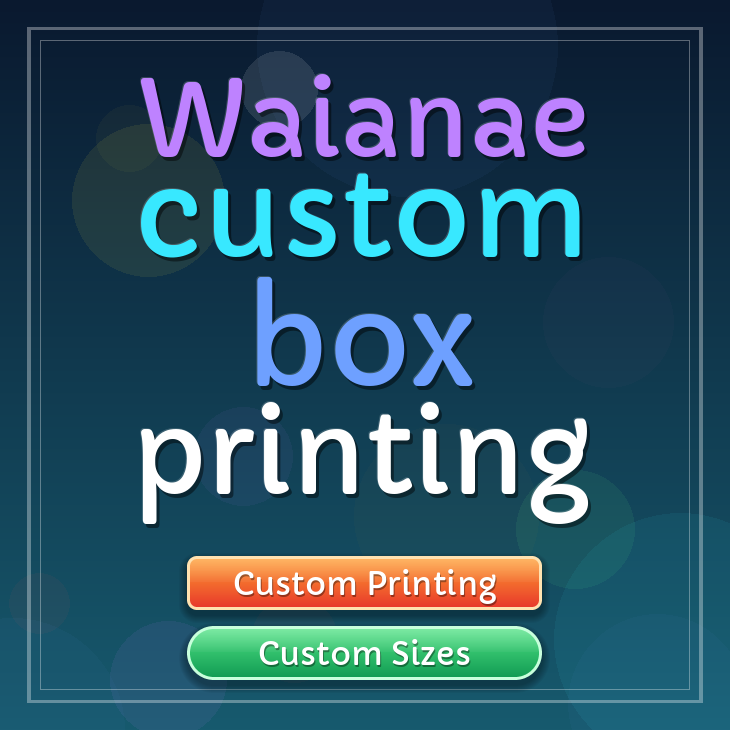 Waianae custom box printing