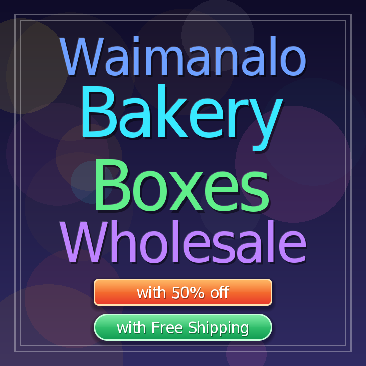 Waimanalo bakery boxes