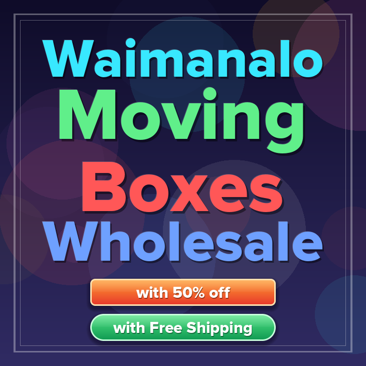 Waimanalo moving boxes
