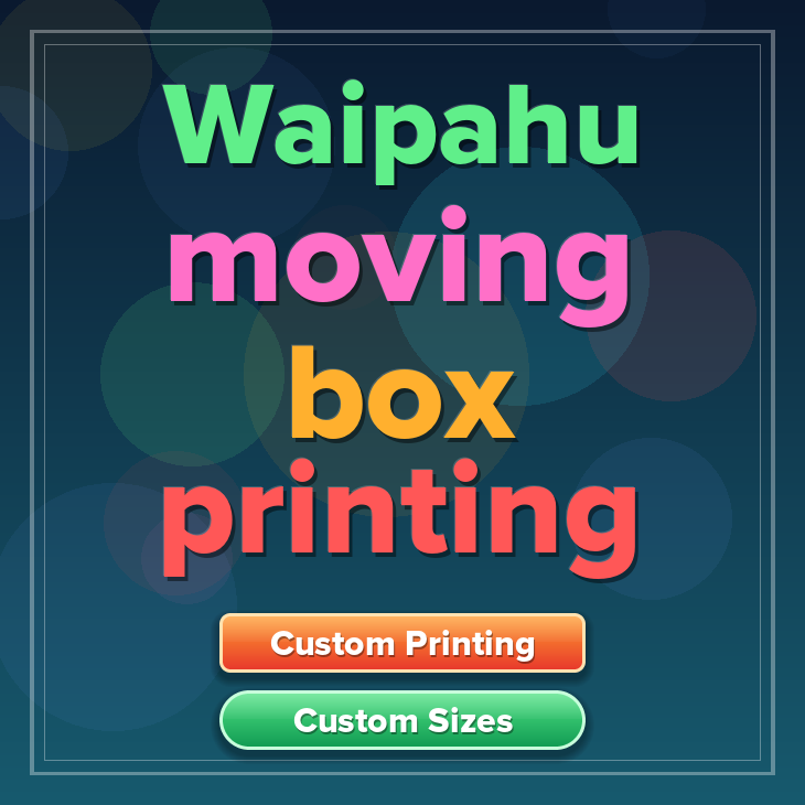 Waipahu moving box printing
