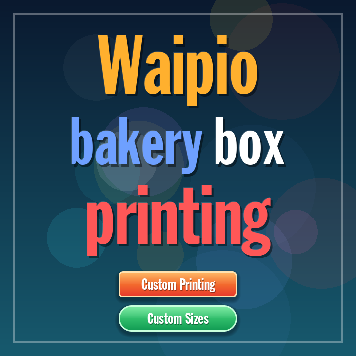 Waipio bakery box printing