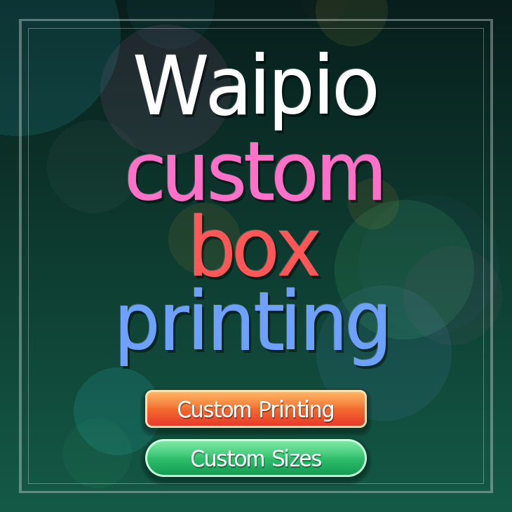 Waipio custom box printing