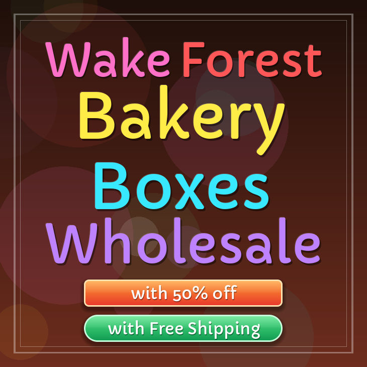 Wake Forest bakery boxes