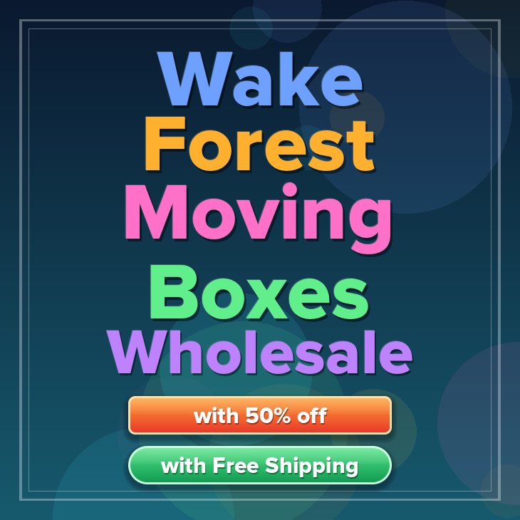 Wake Forest moving boxes