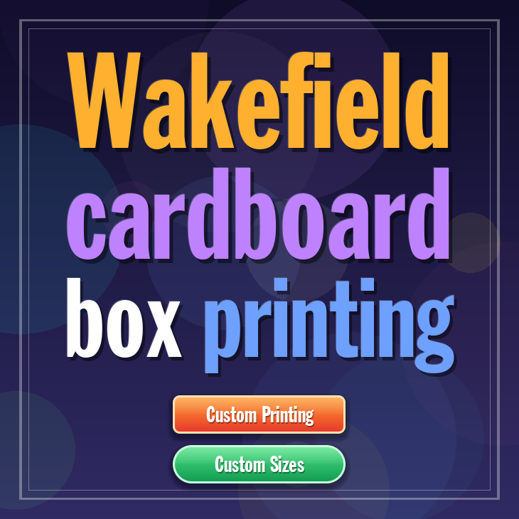 Wakefield cardboard box printing