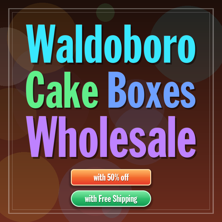 Waldoboro cake boxes