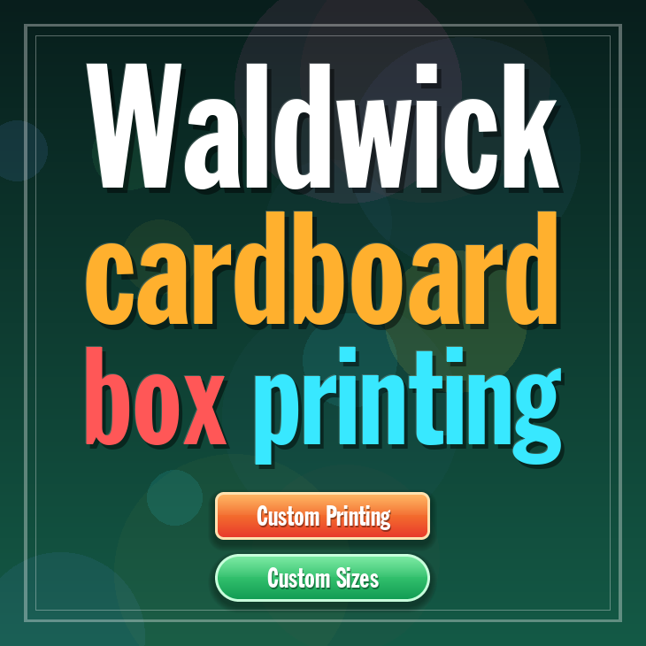 Waldwick cardboard box printing