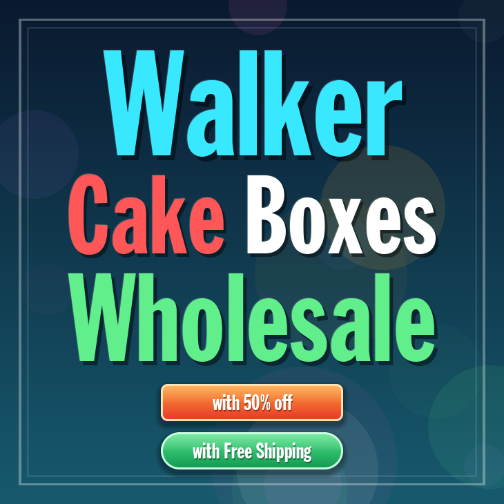 Walker cake boxes