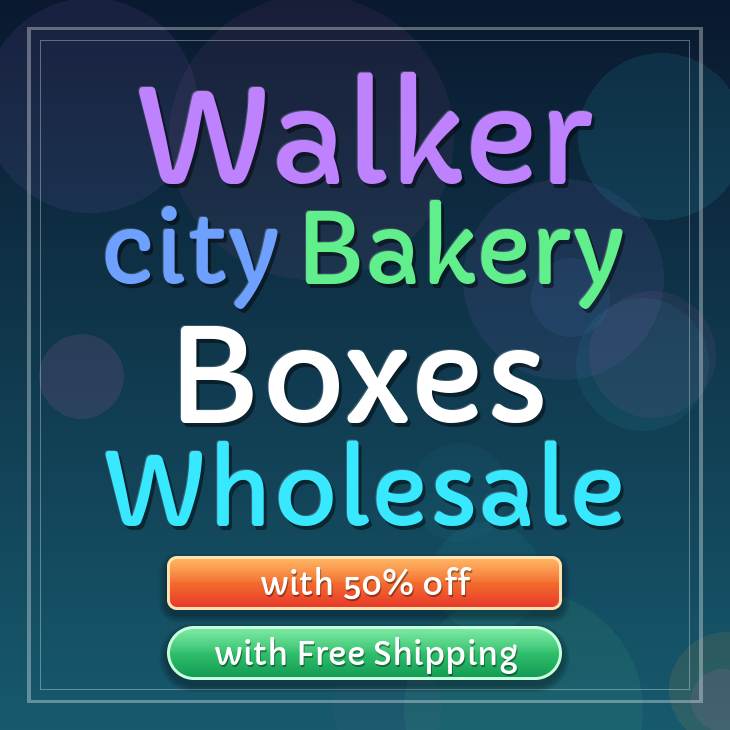 Walker City bakery boxes
