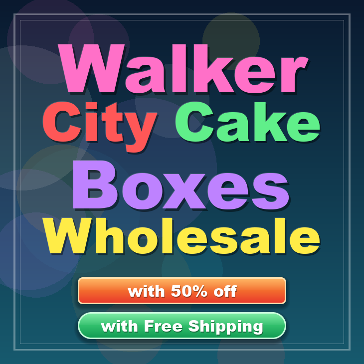 Walker City cake boxes