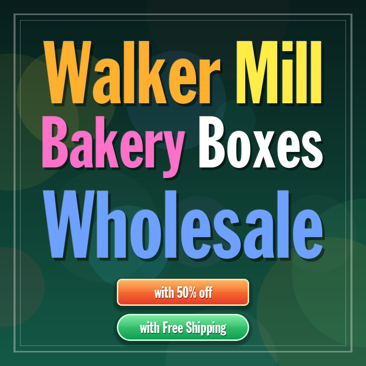 Walker Mill bakery boxes