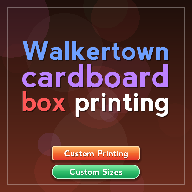 Walkertown cardboard box printing