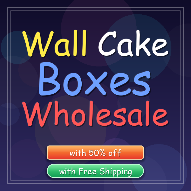 Wall cake boxes
