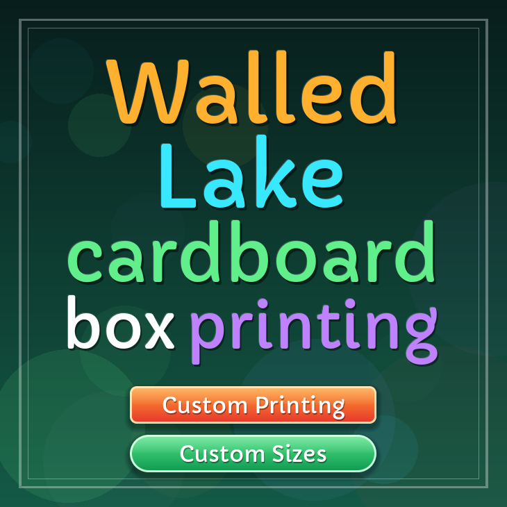 Walled Lake cardboard box printing