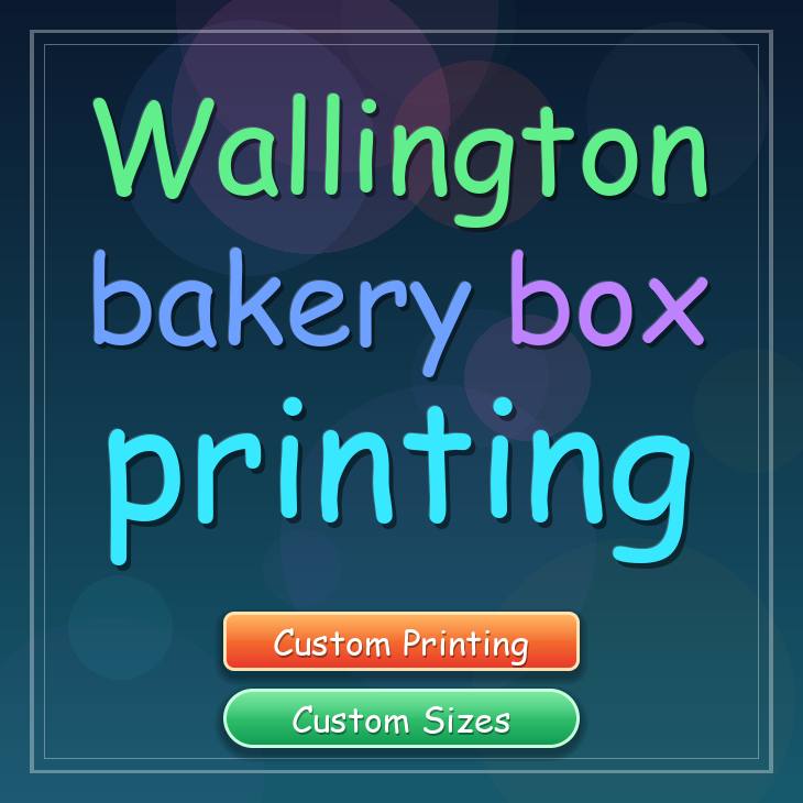 Wallington bakery box printing