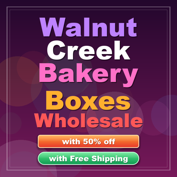 Walnut Creek bakery boxes