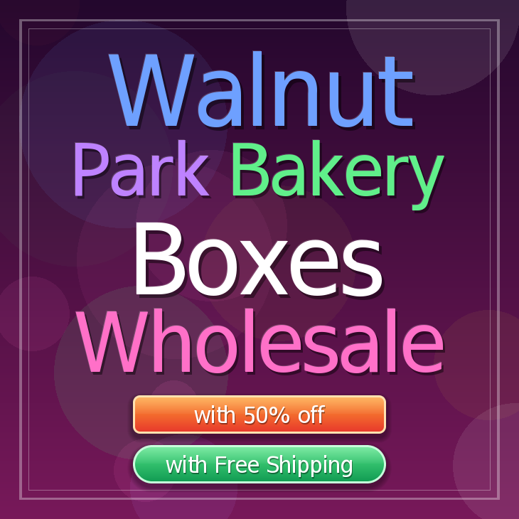 Walnut Park bakery boxes