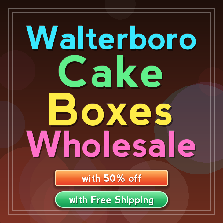 Walterboro cake boxes