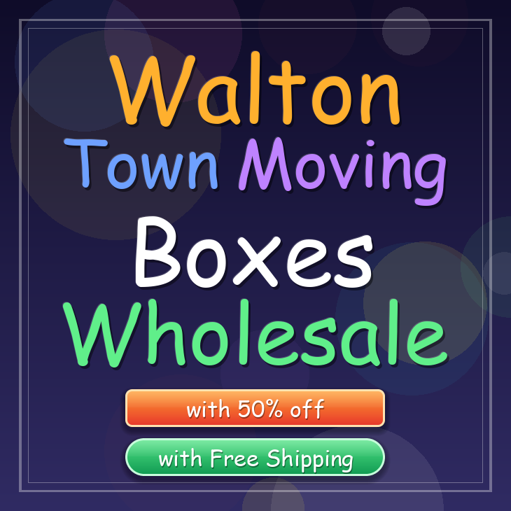 Walton Town moving boxes